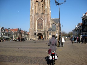 Rolling through Delft.